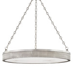 Lynden Pendant - Antique Nickel / Alabaster