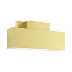 Lynx Outdoor Wall Sconce - Satin Brass