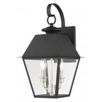 Mansfield Outdoor Wall Sconce - Black