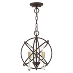 Aria Chandelier - Bronze