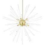 Utopia Chandelier - Satin Brass