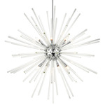 Utopia Chandelier - Polished Chrome