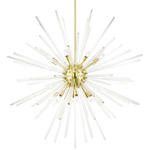 Utopia Chandelier - Satin Brass