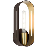 Ravena Wall Sconce - Bronze / Bronze