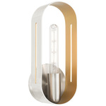 Ravena Wall Sconce - Brushed Nickel / Brushed Nickel