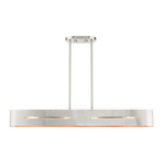 Ravena ChaRavena Linear Chandelierndelier - Brushed Nickel / Brushed Nickel