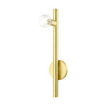 Bannister Wall Sconce - Satin Brass