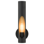 Novato Wall Sconce - Black / Black