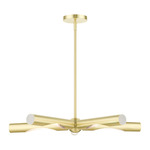 Acra Chandelier - Satin Brass