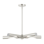 Acra Chandelier - Brushed Nickel