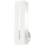 Soma Wall Sconce - Textured White / Textured White