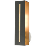 Soma Wall Sconce - Textured Black / Textured Black