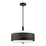 Noria Pendant - Black / Off White