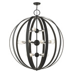 Modesto Large Chandelier - Black