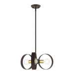 Modesto Low Chandelier - Bronze