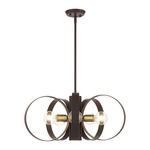 Modesto Low Chandelier - Bronze