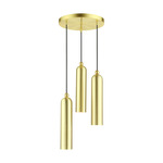 Ardmore Multi Light Pendant - Satin Brass