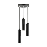 Ardmore Multi Light Pendant - Shiny Black