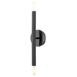 Monaco Wall Sconce - Black Chrome