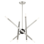 Monaco Chandelier - Brushed Nickel