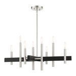 Denmark Chandelier - Brushed Nickel