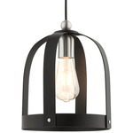 Stoneridge 1-Light Pendant - Textured Black