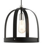 Stoneridge 1-Light Pendant - Textured Black