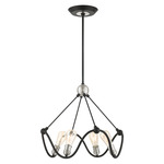 Archer Chandelier - Textured Black