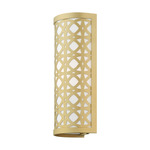 Calinda Bar Wall Sconce - Soft Gold / Off White