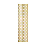 Calinda Bar Wall Sconce - Soft Gold / Off White