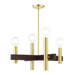 Helsinki Chandelier - Satin Brass