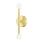 Copenhagen Slim Wall Sconce - Satin Brass