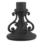 Outdoor Pier Mount 7504 - Textured Black