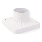 Outdoor Pier Mount 7507 - Textured White