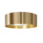 Sound Ceiling Light - Brushed Gold / Diffused Lens