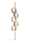 Sound Floor Lamp - Brushed Gold / Diffused Lens