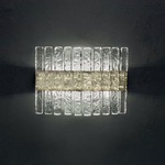 Vegas Wall Sconce - Champagne / Transparent Glass