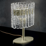 Vegas Table Lamp - Champagne / Transparent Glass