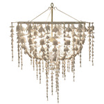 Flowerfall Chandelier - Frost White