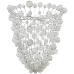 Lolli Chandelier - Stainless Steel / Clear