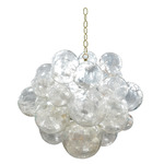 Muriel Chandelier - Gold / Clear