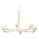 River Chandelier - Frost White