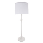 Priscilla Floor Lamp - White / White