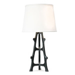 Brooklyn Table Lamp - Antiqued Bronze / White