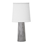 Tuck Table Lamp - Aluminum / White