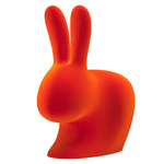 Rabbit Velvet Chair - Orange