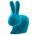 Rabbit Velvet Chair - Turquoise