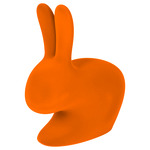 Rabbit Baby Velvet Chair - Orange