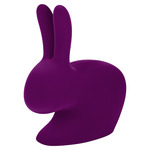 Rabbit Baby Velvet Chair - Violet