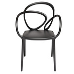 Loop Chair Set of 2 - Black